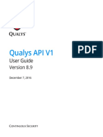 Qualys Api v1 User Guide PDF