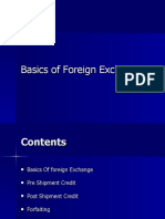 Basics of Foreign Exchange