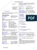 Perl Quick Reference v1.0