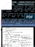 SCR Switching Characteristics OR Dynamic Characteristics