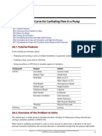 Cavitation Drop Curve