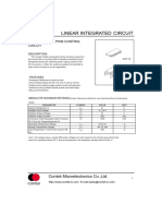 TL494 Linear Integrated Circuit: Voltage Mode PWM Control Circuit