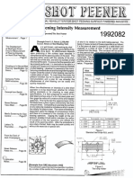 P) Eiemiee (: Shot Peening Intensity Measurement