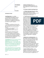 Land Titles and Deeds Notes