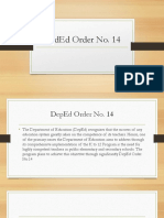 Deped Order No. 14