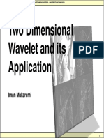 6-2d Wavelet and Its Application