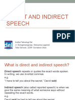 Week 04-English 2-Direct and Indirect Speech