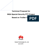 TruStar Technical Proposal For INSA Special Security PTT