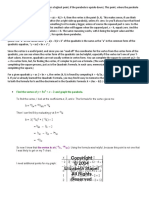 Quadratic Equation Plotting