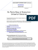 UD ExParte Stay of Execution Packet PDF