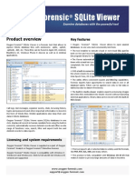 Oxygen Forensic SQLite Viewer