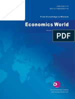 Economics World (ISSN 2328-7144) Vol.4, No.3, 2016