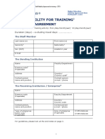 Mobility Agreement Trainingfr