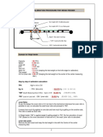 Note For WF Calibration