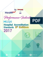 Performance Indicators MSQH Hospital Accreditation Standards 5th Edition