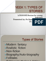 L3 LGA3033E Week 1 Types of Stories