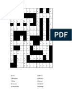 Solution For Crossword of E-Newsletter 'Homoeopathic Pulse' Vol. XII