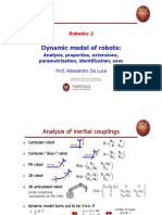 Dynamic Model of Robots:: Robotics 2