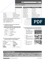 15 Past Simple: Affirmative and Negative: Grammar