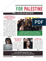 Black4Palestine 2017 Newsletter