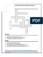 Crosswords Basic Economic Term Igcse