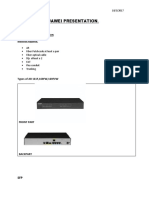 Huawei AR 160 Series Configuration.