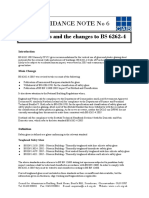 CGN 6 Safety Glass and The Changes To BS 6262 4