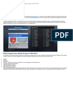 PES 2017 Real Team Names Lists