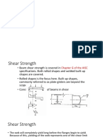 Steel Shear Strength