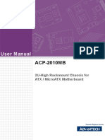 Advantech ACP 2010MB User Manual