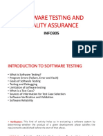 Software Testing and Quality Assurance