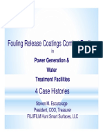 Fouling Release Coatings Combat Fouling: Power Generation & Water Treatment Facilities