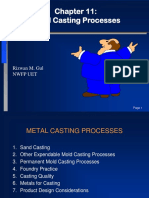 Chapter 11-Metal Casting Processes