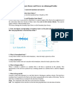 Boundary Layer Theory Important Questions