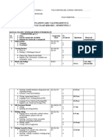 Planificare Calendaristică An Şcolar 2010-2011 Semestrul I