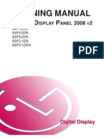 LG Plasma Display Panel Training Manual 2006 PDPTraining 2006 v2