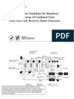 Guidelines For Shutdown Layup and Starting For Combined Cycle