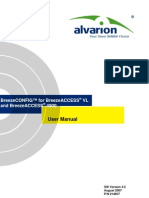 Breeze Config BA-VL BA4900 User Manual Ver 4.5 070812 Alvarion