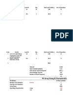 PV Array Sizing & Characteristics: Inseries 4