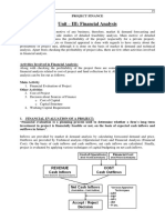 Unit I11 - Financial Analysis