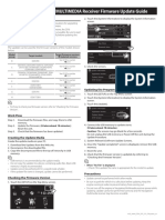 2016 NAVIGATION/MULTIMEDIA Receiver Firmware Update Guide