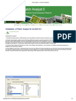 Patch Analyst 5 ArcGIS 9 PDF