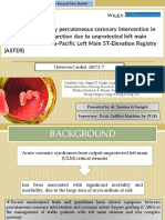 J Interven Cardiol. 2017 1-7.: Presented By: Dr. Yusrina BR Saragih Supervisor: DR - Dr. Zulfikri Mukhtar, Sp. JP (K)