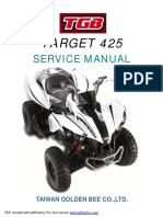 TGB Target 400 Service Manual