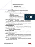 Power System Analysis-Unit-I-Q-A