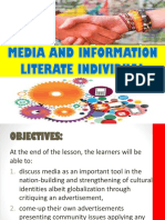 Media Literate Individual