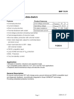 Smart Power High-Side-Switch: Product Summary Features