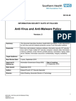 Anti-Virus and Anti-Malware Policy - V2