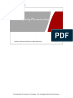 Capacity Dimensioning Huawei