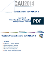 CAESAR-II Output Report